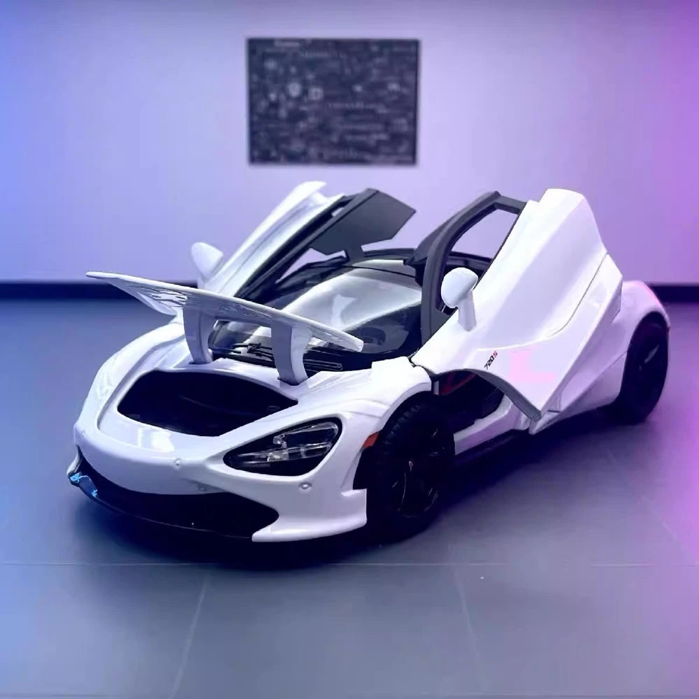 [TOY] 1:24 McLaren 2017 720S White Model Car Die-Cast