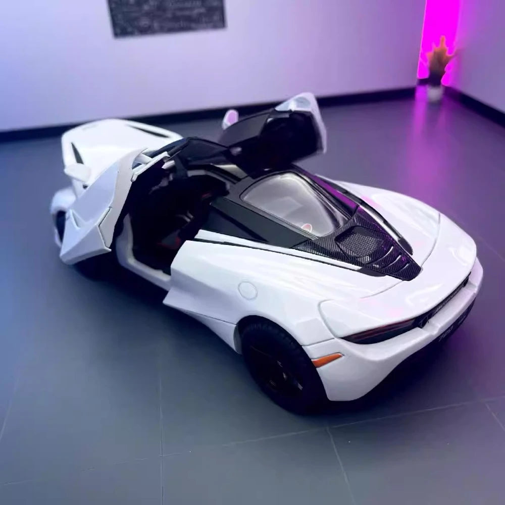 [TOY] 1:24 McLaren 2017 720S White Model Car Die-Cast