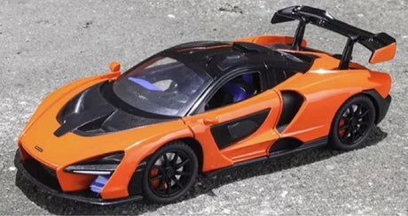 [TOY] 1:24 McLaren 2018 Senna Orange Model Car Die-Cast