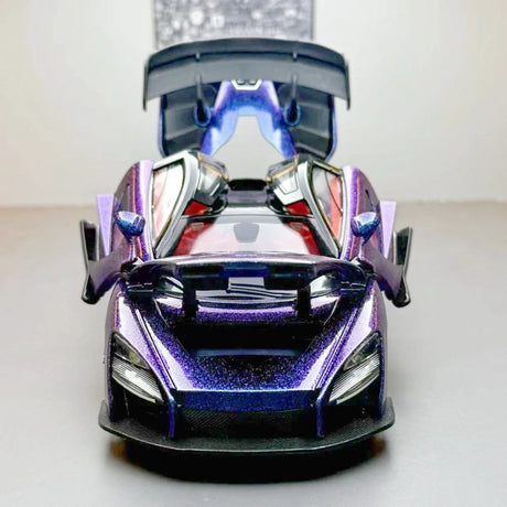 [TOY] 1:24 McLaren 2018 Senna Purple Model Car Die-Cast