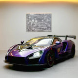 [TOY] 1:24 McLaren 2018 Senna Purple Model Car Die-Cast