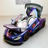 [TOY] 1:24 McLaren 2018 Senna Purple Model Car Die-Cast