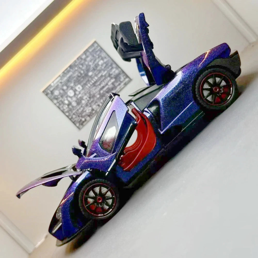 [TOY] 1:24 McLaren 2018 Senna viola modellino di auto Die-Cast