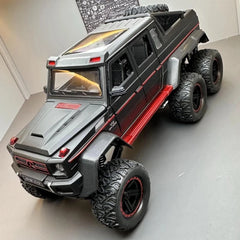 [TOY] 1:24 Mercedes-AMG 2013 G63 6x6 Off Road Black Model Car Die-Cast