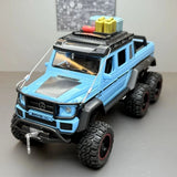[TOY] 1:24 Mercedes-AMG 2013 G63 6x6 Off Road blauw modelauto Die-Cast