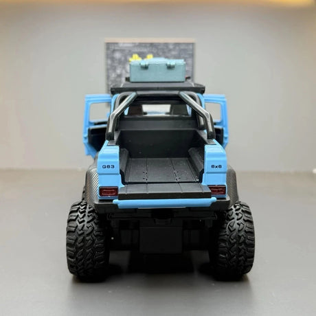 [TOY] 1:24 Mercedes-AMG 2013 G63 6x6 Off Road bleu voiture miniature Die-Cast