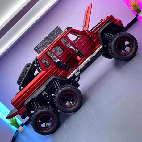 [TOY] 1:24 Mercedes-AMG 2013 G63 6x6 Off Road métallisé rouge voiture miniature Die-Cast