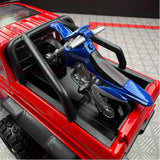 [TOY] 1:24 Mercedes-AMG 2013 G63 6x6 Off Road rood modelauto Die-Cast