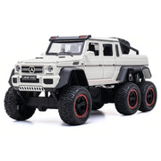 Mercedes-AMG 2013 G63 6x6 Off Road 화이트 1:24 – 전시용 다이캐스트 미니카