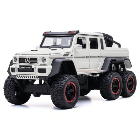 [TOY] 1:24 Mercedes-AMG 2013 G63 6x6 Off Road blanc voiture miniature Die-Cast