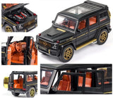 [TOY] 1:24 Mercedes-AMG 2015 G63 Black Model Car Die-Cast