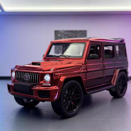 [TOY] 1:24 Mercedes-AMG 2015 G63 métallisé rouge voiture miniature Die-Cast