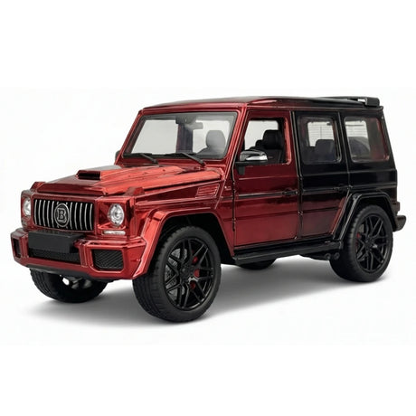 [TOY] 1:24 Mercedes-AMG 2015 G63 métallisé rouge voiture miniature Die-Cast