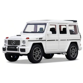[TOY] 1:24 Mercedes-AMG 2015 G63 White Model Car Die-Cast