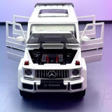 [TOY] 1:24 Mercedes-AMG 2015 G63 White Model Car Die-Cast