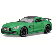 Mercedes-AMG 2018 GT R vert 1:24 – voiture miniature en métal moulé pour exposition