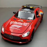 [TOY] 1:24 Mercedes-AMG 2018 GT R Safety Car rouge voiture miniature Die-Cast