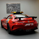 [TOY] 1:24 Mercedes-AMG 2018 GT R Safety Car rouge voiture miniature Die-Cast