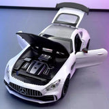 [TOY] 1:24 Mercedes-AMG 2018 GT R blanc voiture miniature Die-Cast
