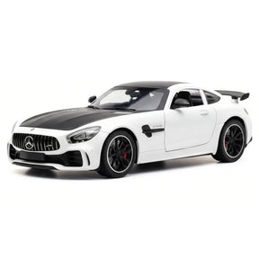 [TOY] 1:24 Mercedes-AMG 2018 GT R blanc voiture miniature Die-Cast