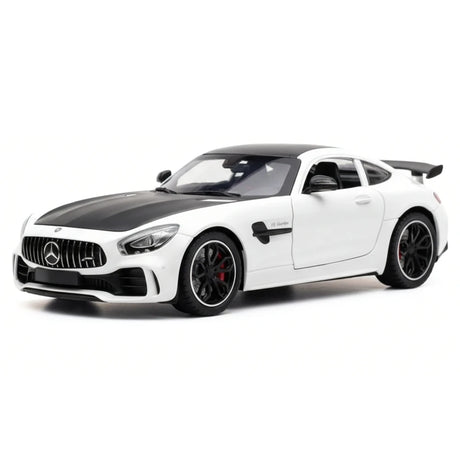 [TOY] 1:24 Mercedes-AMG 2018 GT R White Model Car Die-Cast