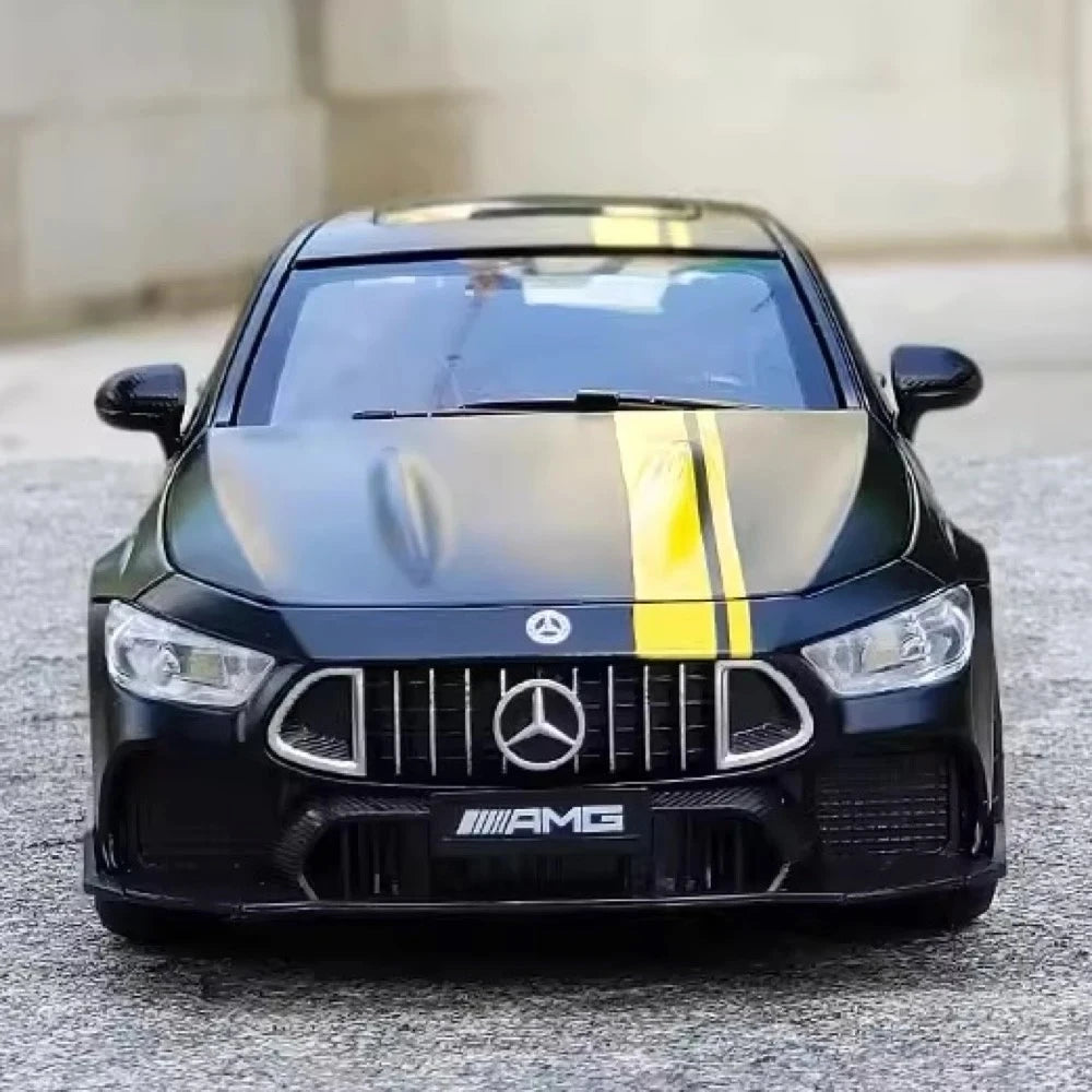 [TOY] 1:24 Mercedes-AMG 2018 GT63 Black Model Car Die-Cast
