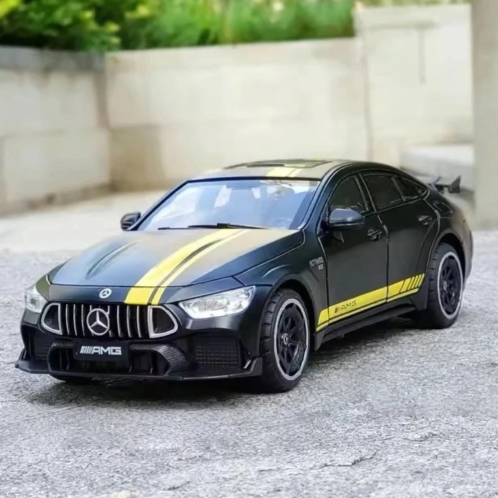 [TOY] 1:24 Mercedes-AMG 2018 GT63 Black Model Car Die-Cast