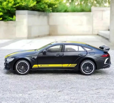[TOY] 1:24 Mercedes-AMG 2018 GT63 nero modellino di auto Die-Cast