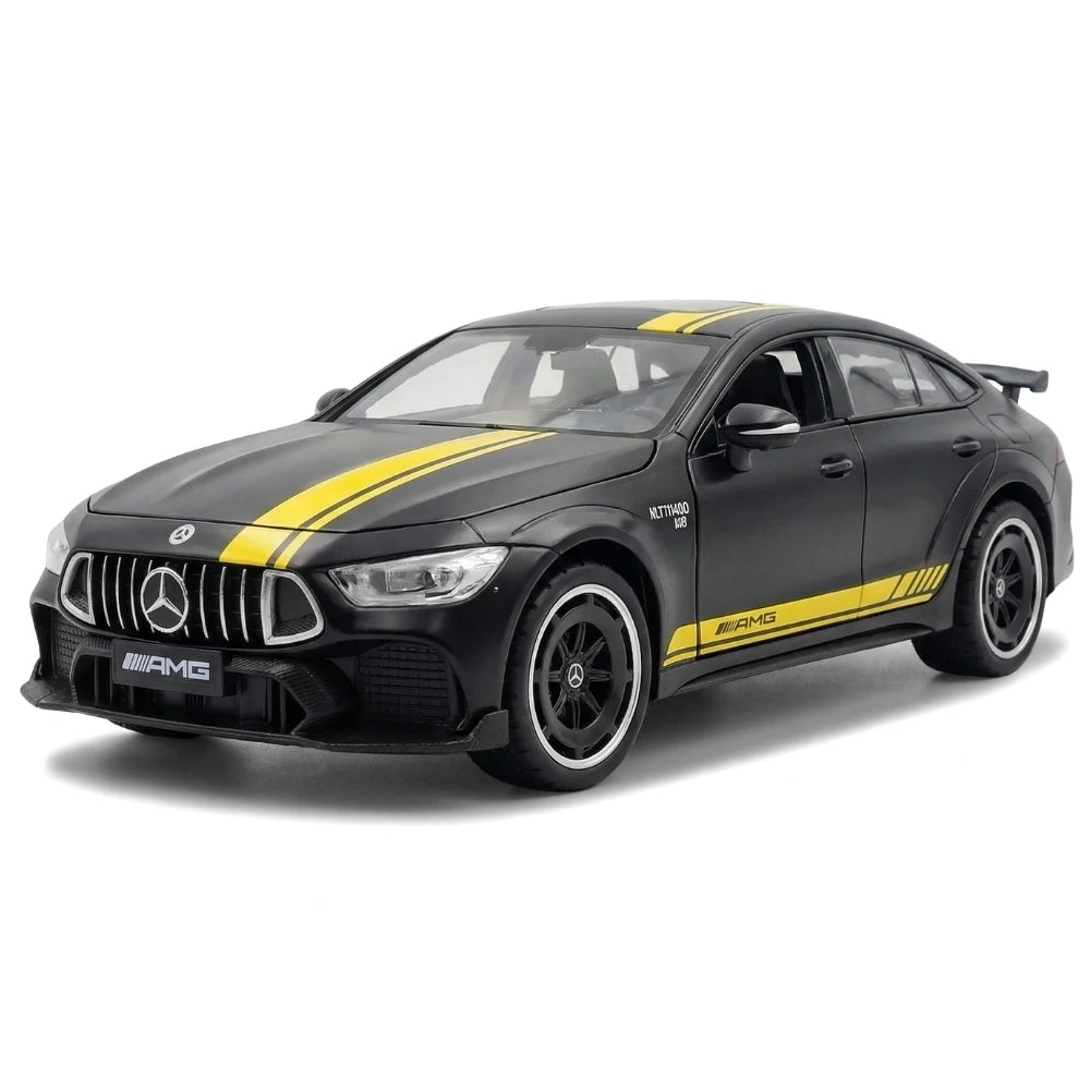 [TOY] 1:24 Mercedes-AMG 2018 GT63 Black Model Car Die-Cast