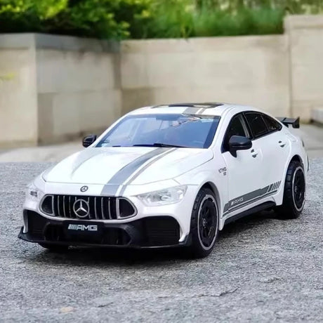 [TOY] 1:24 Mercedes-AMG 2018 GT63 White Model Car Die-Cast