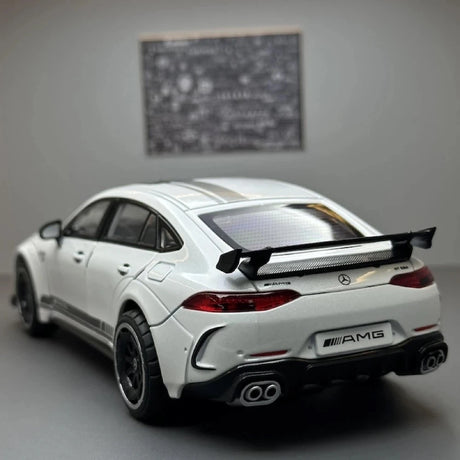 [TOY] 1:24 Mercedes-AMG 2018 GT63 White Model Car Die-Cast