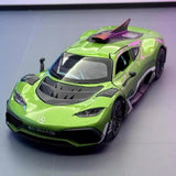 [TOY] 1:24 Mercedes-AMG 2022 One Green Model Car Die-Cast