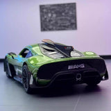 [TOY] 1:24 Mercedes-AMG 2022 One Green Model Car Die-Cast