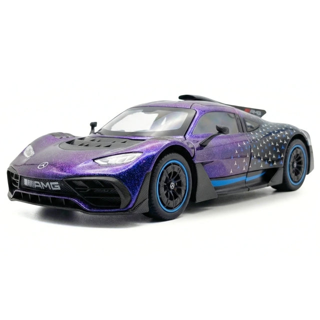 [TOY] 1:24 Mercedes-AMG 2022 One Purple pienoismalli Die-Cast