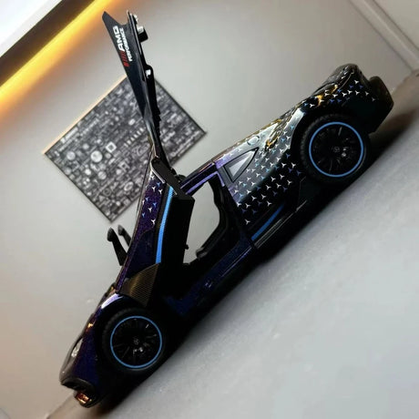 [TOY] 1:24 Mercedes-AMG 2022 One Purple Model Car Die-Cast