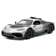 [TOY] 1:24 Mercedes-AMG 2022 One Silver Model Car Die-Cast