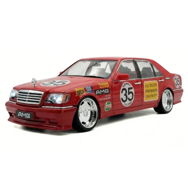 [TOY] 1:24 Mercedes-Benz 1990 190E 2.5-16 Evolution II Camel Model Car Die-Cast