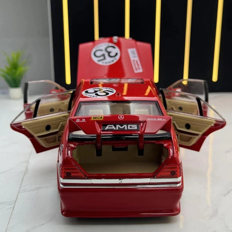 [TOY] 1:24 Mercedes-Benz 1990 190E 2.5-16 Evolution II Camel Model Car Die-Cast