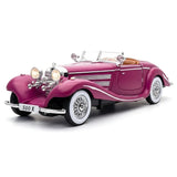 Mercedes-Benz 1936 500K Purple 1:24 – Diecast Display Model Die-Cast