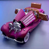 Mercedes-Benz 1936 500K Purple 1:24 – Diecast Display Model Die-Cast