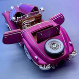 Mercedes-Benz 1936 500K Purple 1:24 – Diecast Display Model Die-Cast