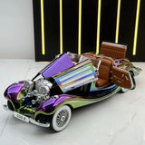 [TOY] 1:24 Mercedes-Benz 1936 500K violet Gradient voiture miniature Die-Cast