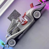 [TOY] 1:24 Mercedes-Benz 1936 500K argent voiture miniature Die-Cast