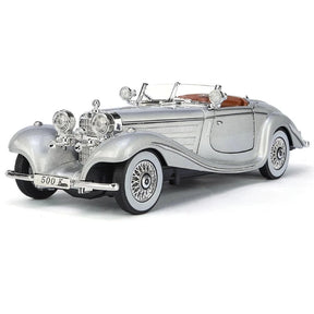 [TOY] 1:24 Mercedes-Benz 1936 500K argent voiture miniature Die-Cast