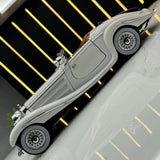 [TOY] 1:24 Mercedes-Benz 1936 500K White Model Car Die-Cast