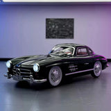 Mercedes-Benz 1954 300SL Black 1:24 – Diecast Display Model Die-Cast