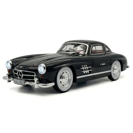 [TOY] 1:24 Mercedes-Benz 1954 300SL Black Model Car Die-Cast