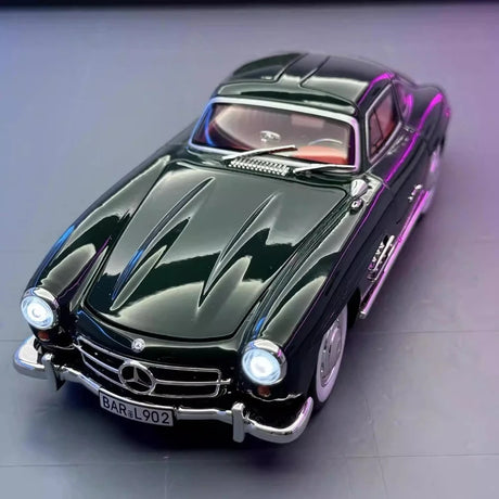 [TOY] 1:24 Mercedes-Benz 1954 300SL Black Model Car Die-Cast