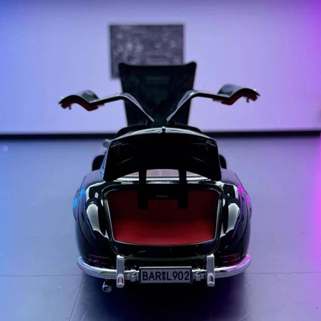 [TOY] 1:24 Mercedes-Benz 1954 300SL Black Model Car Die-Cast