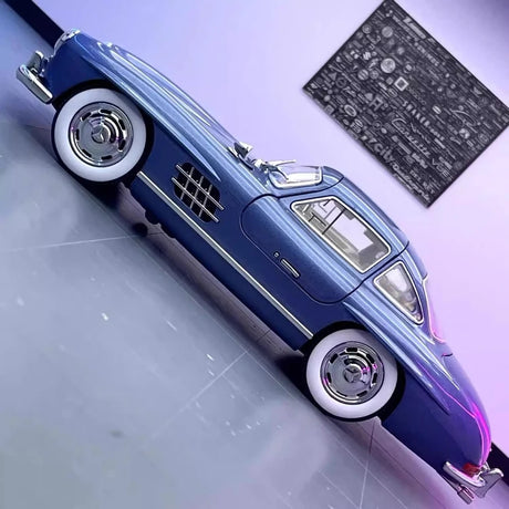 [TOY] 1:24 Mercedes-Benz 1954 300SL Blue Model Car Die-Cast
